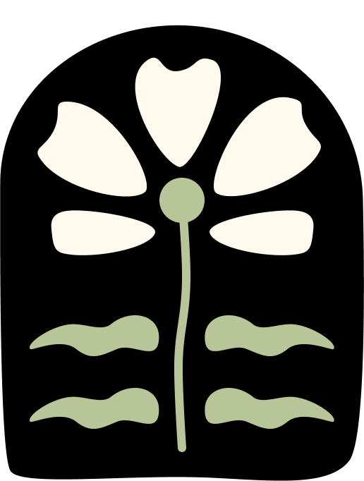 Stephanie Briones' flower logo